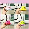 Cartoon Flip Octopus Plush Doll Keychain With Pp Cotton Filling For Gift And Decoration