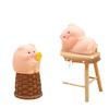 Car Console Cute Mini Pig Figurines - Home Decor Ornaments