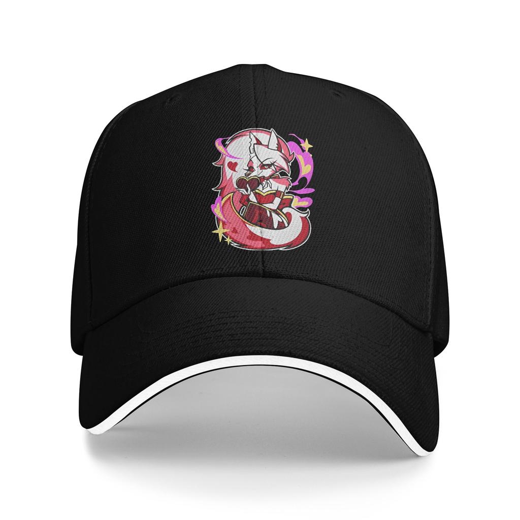 Helluva Boss Loona Baseball Cap Hip Hop  Sandwich Caps Unisex Breathable Caps Hat Sport