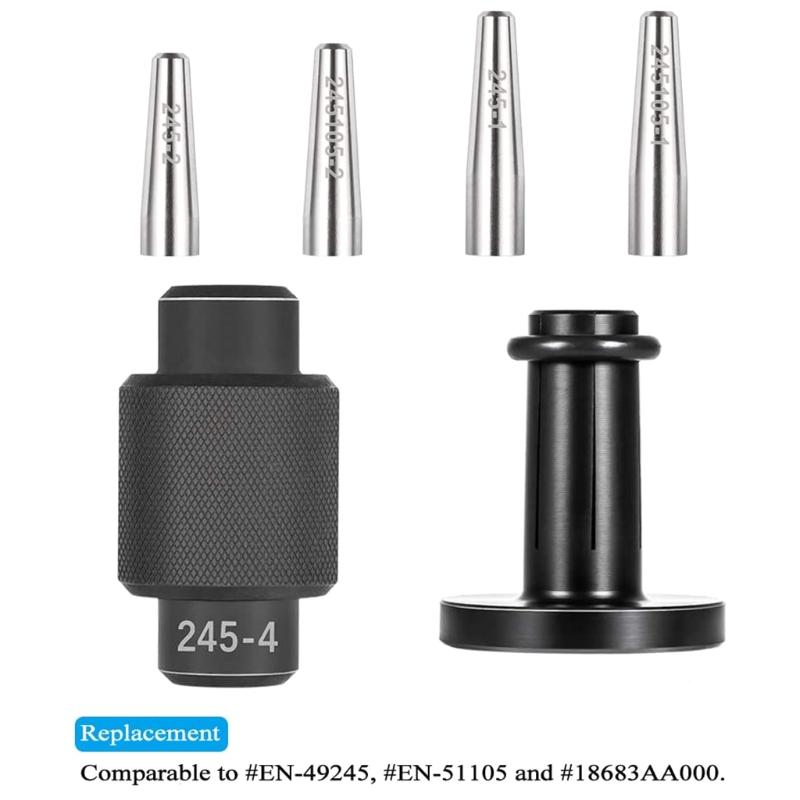 GM245 Sellos de Inyector de Combustible Herramientas Removedor de Conjunto de Riel de Inyector de Combustible Apto para #EN-49245 EN-51105 y #18683AA0