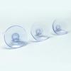 10Pcs 20/30/40mm Transparent Mushroom Head Sucker PVC Fish Tank Glass Sucker Perforated Clear Suction Cups Window Decor