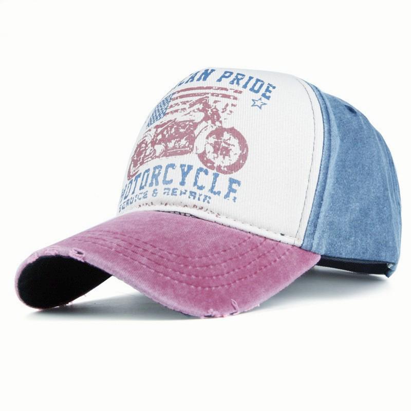 Korean Style Classic Color Block Baseball Cap – Unisex Fashion Sun Hat