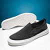 Men Vulcanized Shoes Lightweight Canvas Shoes New Fashion Mens Casual Shoes Breathable Walking Shoes Comfy Loafers Soft Sneakers