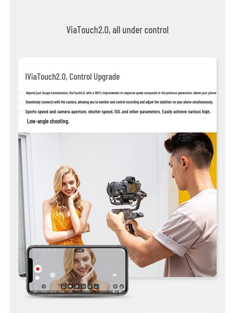 Zhiyun Weebill S Handheld Gimbal Stabilizer for DSLR & Mirrorless Cameras