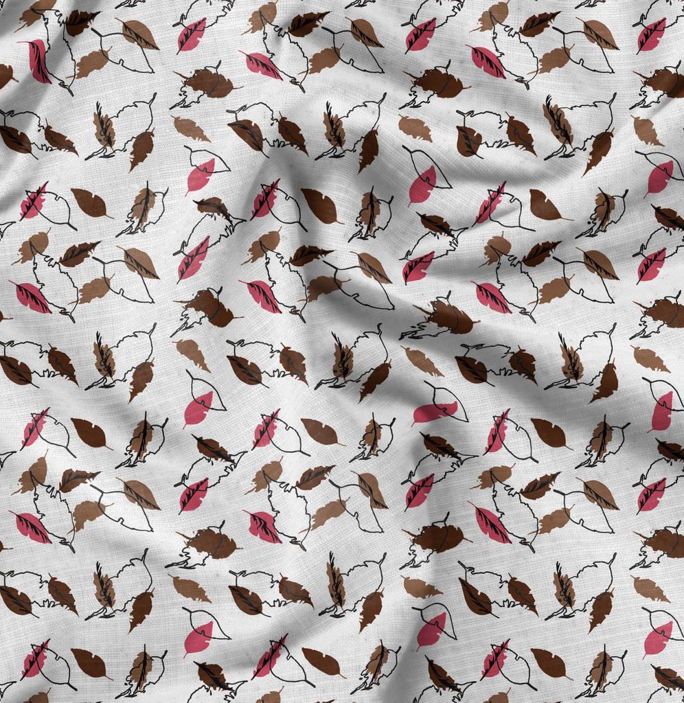 Soimoi Floral Print, Silk Fabric, Decor Sewing Fabric by The Yard 42 Inch Wide,  Decorative Fabric for Shirts Suits Ties, Black &