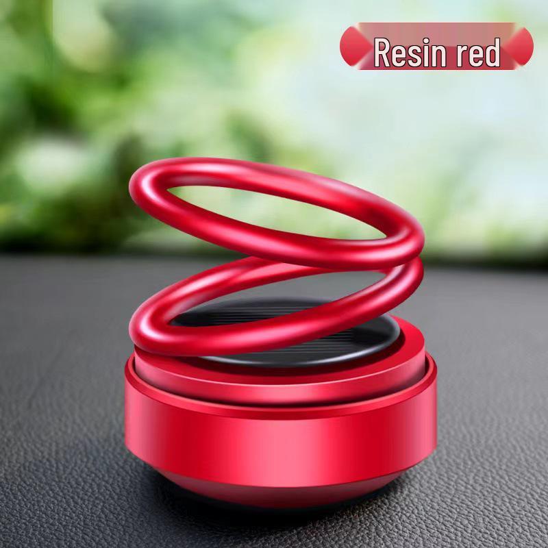 

Вращающийся автомобильный ароматизатор на солнечной батарее - Долговечный, Легкий аромат