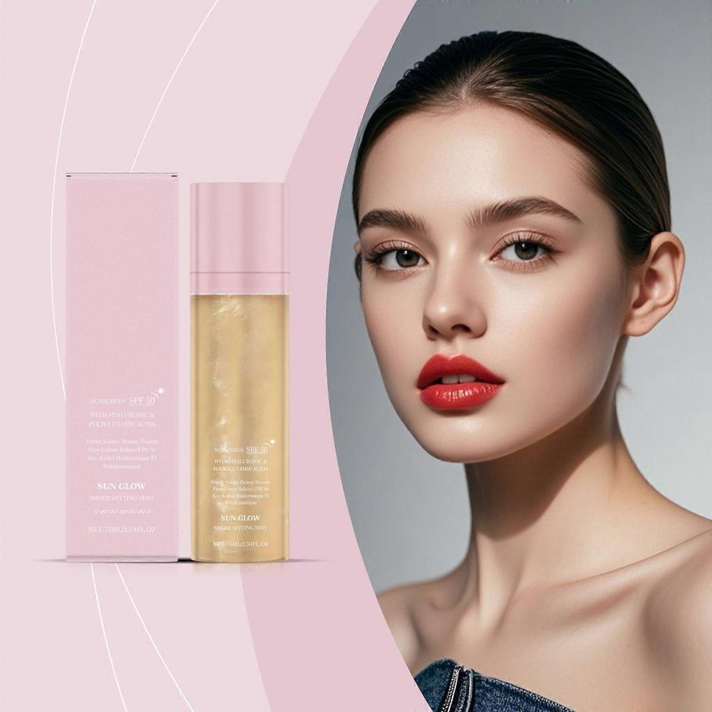 Amz Fixierendes Make-up Feuchtigkeitsschutz Spray Leichte Penetration Ölkontrolle Langanhaltend Matt Natürlicher Nebel Anti-Reibung Schutzspray