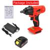108VF 320Nm Electric Impact Wrench Guns High Torque Impact Wrench Cordless 12800Ah Li-ion 1/2 Batteries 1 Power Tool