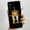 Dla Infinix Note 30 4G 5G Note30 Pro VIP 30i Modne Etui na Telefon z Inicjałami dla Pary Miękki Silikon TPU Osłona Ochronna na Obiektyw