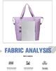 Women's Lightweight Waterproof Travel Duffle & Organizer Shoulder Handbag