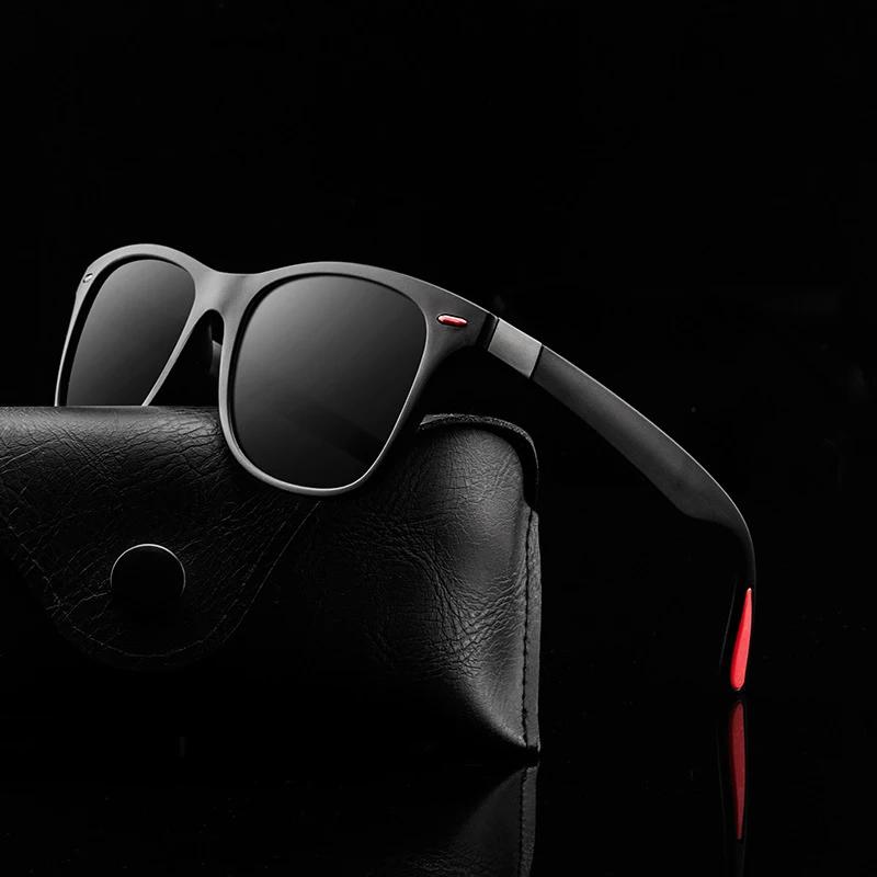 Polarized Sunglasses Men UV400 Square Female Polarizing Glasses Classic Retro Brand Design Driving Sun Glasses