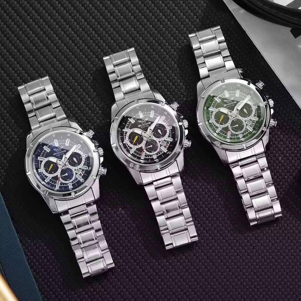 Luxury Men's Calendar Quartz Watch Fashion Men Business Watches Reloj Hombre