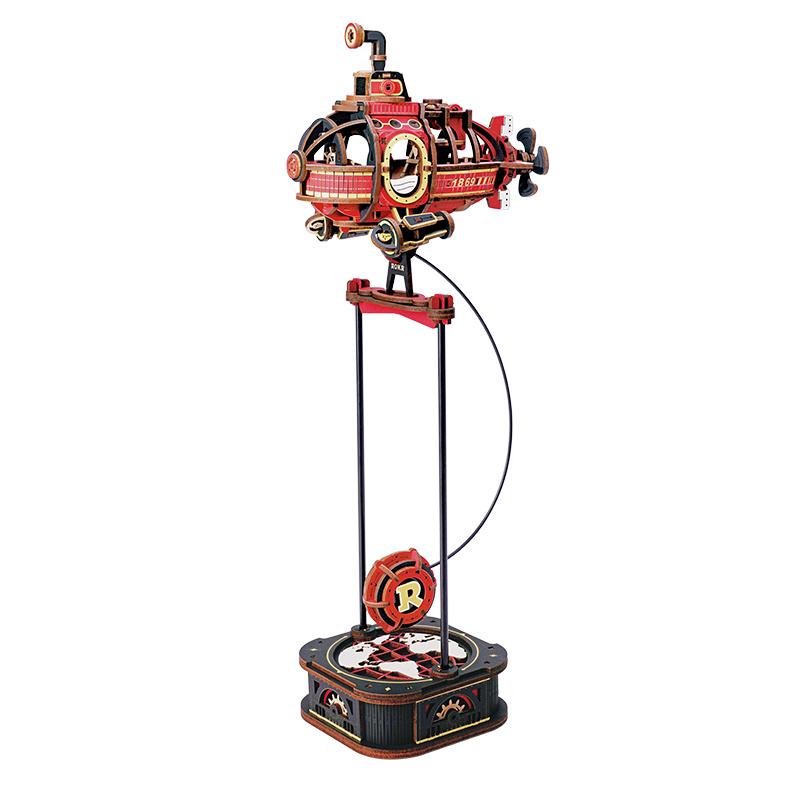 ROKR Wooden 3D Puzzle Assembly Model Kits