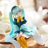FLower Hatsune Miku Flower Fairy Lily Noodle Stooper Anime Action Figure Toys 14cm PVC Model Collector Kid Birthday Gift