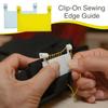 2025 New Sewing Edge Guide Folded Rolling Edge Guide Clip On Edge Sewing Tool for Crafting Edge Finishing Hemming