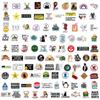 100PCS Prank Meme Stickers Cartoon Scrapbooking Coffee DIY Skateboard Luggage Laptop Graffiti Waterproof Phone Decals