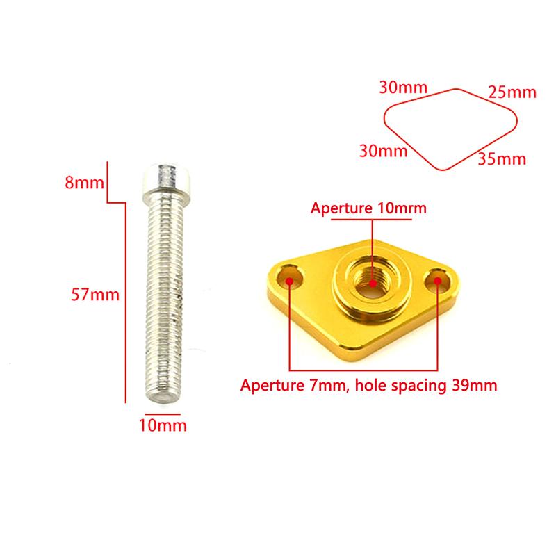 1Pc Motorcycle Lc135 Tensioner Regulator Modification Accessories Cnc Modification Tensioner Lc135/Wave125 Chain Adjuster