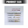 Watch Crown Stem Replacement Part Alloy Steel Accessories for Watch Repair and Maintenance Watchmaker Tool