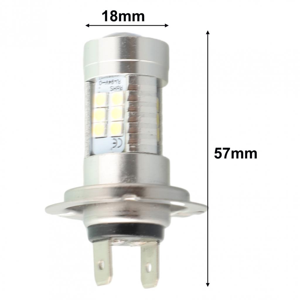 2 Pieces H7 LED Bulbs Kit 8.5*4.0 Cm H7 Waterproof Brand New