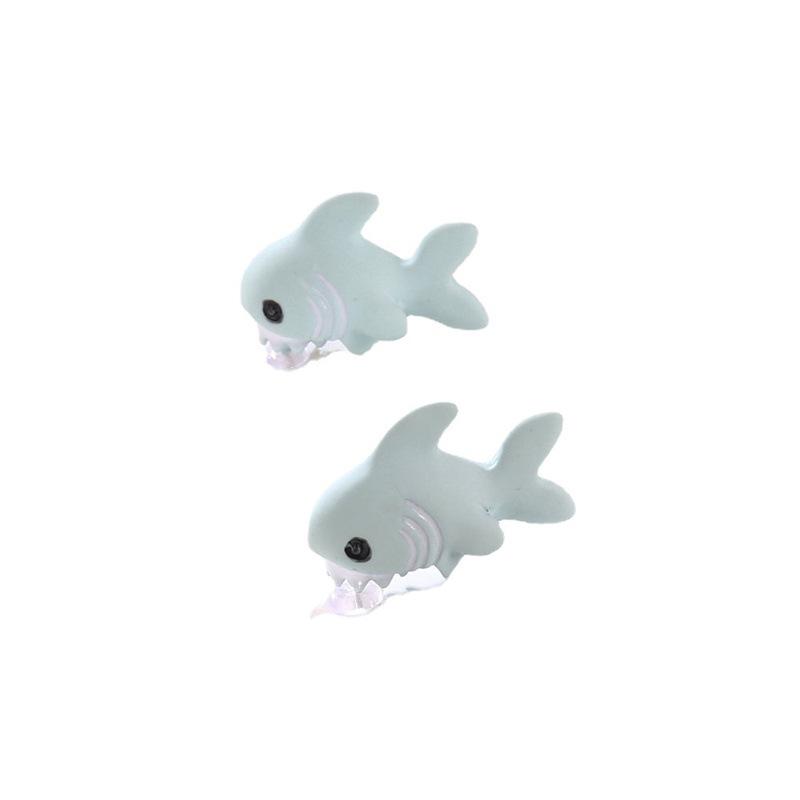 Imitation Animal Biting Stud Earrings Women Shark Fresh Accessories  Ear Studs Gift Jewelry