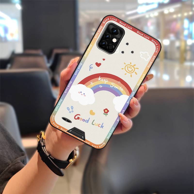 Fashion Design Protective Phone Case For UMIDIGI Bison Pro Anti-knock Durable Cartoon Anti-dust Dirt-resistant Silicone