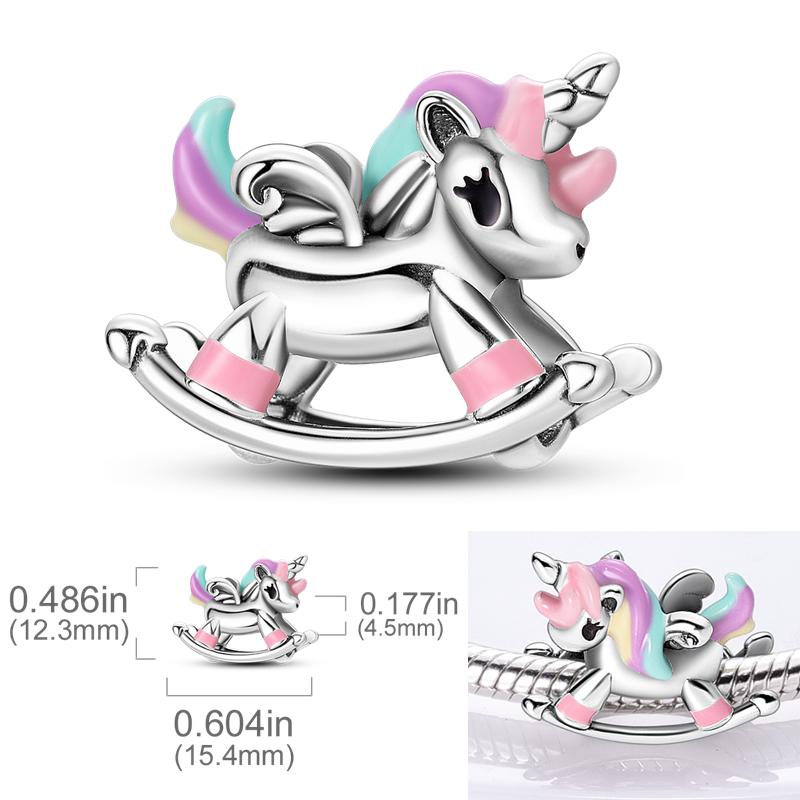 Colorful Owl Charms Beads Copper Butterfly Peacocks Parrot Pendants Fit Original Bangle Bracelet Diy Jewelry Gift