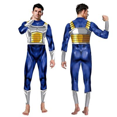 Anime Cosplay Goku Costume Adult Superhero Jumpsuits Halloween Carnival Costumes Uniform