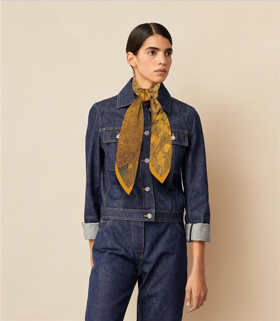 Neuer Seidenschal Adelsdame Print Quadratische Schals Kopf Echarpes Seide Foulards Femme Wickeltücher Strandschals Bandana Dame Hijabs 90CM