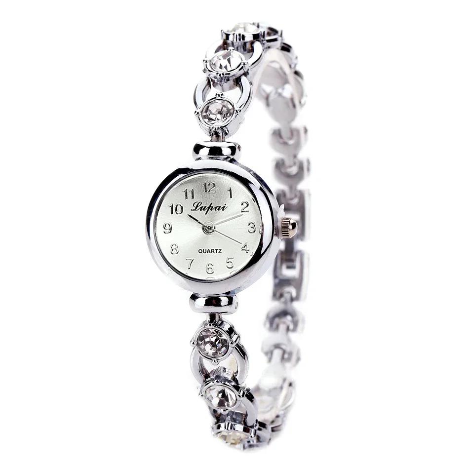 Women Watches 2025 Luxury Brands Stainless Steel Crystal Bracelet Wrist Watch Fashion Ladies Dress Reloj Mujer Montre Femme
