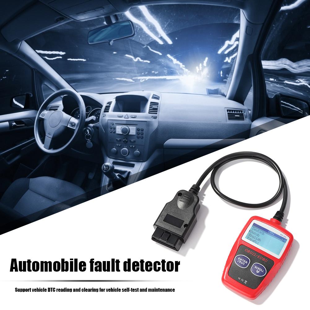 Digital LCD Display OBD2 Scanner for Automotive Engine Analyzer Diagnostic Tool Car Code Reader