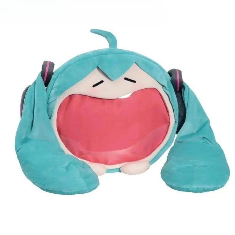 Hatsune Miku Backpack Cartoon Cute Kawaii Plush Jk Itabag Lolita Beautiful Girl Itabag Anime Peripheral Storage Bag