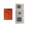 Conductive Rubber Buttons For  Dream Cast DC Game Controller D Pad Adhesive Rubber Buttons Repair Replacement