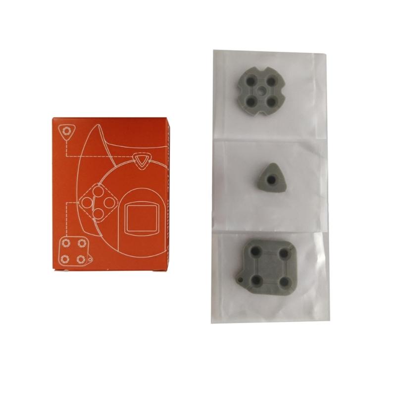 Conductive Rubber Buttons For  Dream Cast DC Game Controller D Pad Adhesive Rubber Buttons Repair Replacement