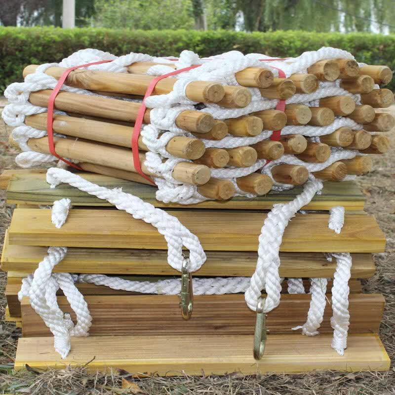 Jundingying 5-Meter Wooden Board Rope Ladder