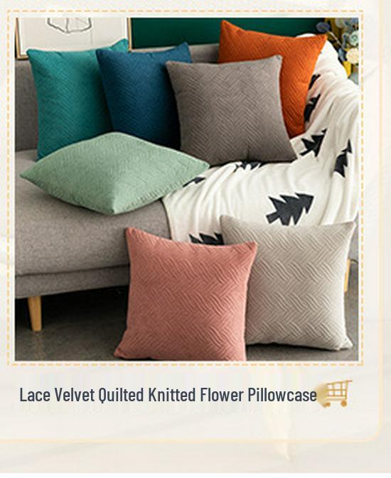 Bohemian Tassel Pillowcase Sofa Waist Support Cushion (Core Not Included)