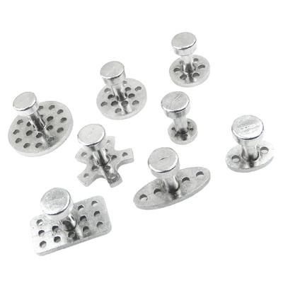 8PCS Zinc Alloy Pull Buckle Set Puller Gasket Dent Repair Sucker Car Depression Repair Tool Striker Accessories Body Kit