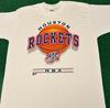 Vintage 90s Houston Rockets NBA Big Logo Pro Player VTG Shirt Mens Size XL