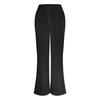 Women Fashion Color Casual Pockets Wide Leg Trousers Suit Pants