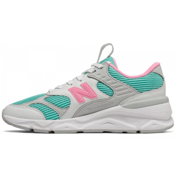 New Balance X 90 Серый/Зеленый/Розовый Женский WSX90TLT 37