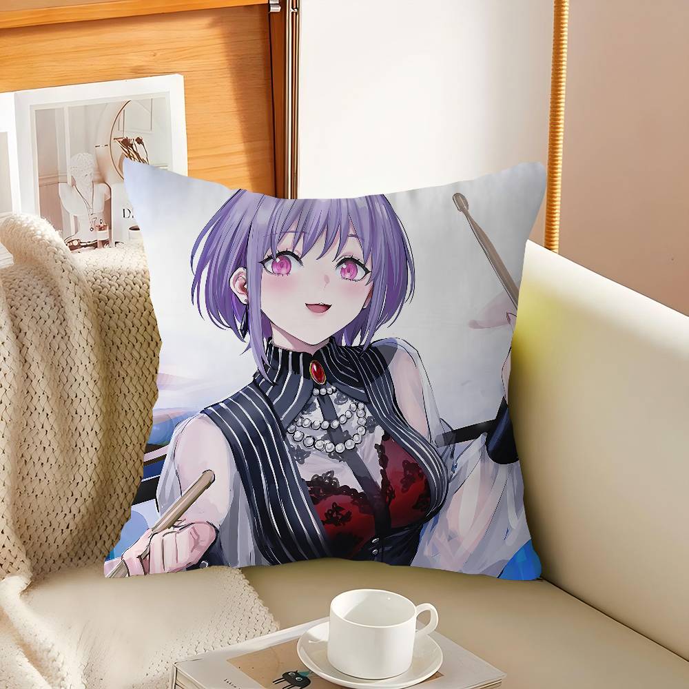 

Наволочки для подушек Y-Yuutenji Nyamu Мультяшные Декоративные для дивана Домашние Двусторонняя печать Короткий плюш Милые Наволочки для подушек 12x12Inch