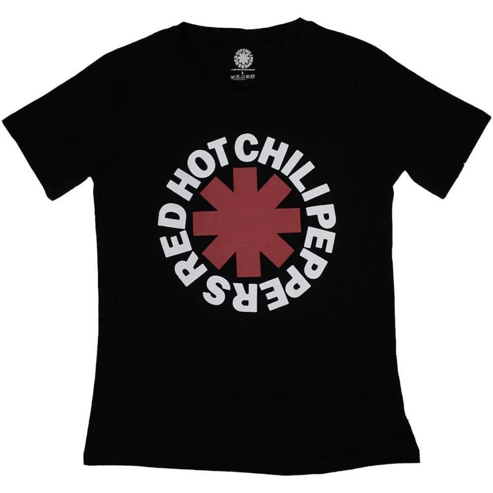 RED HOT CHILI peppers classic asterisk ladies band T-Shirt 2XL