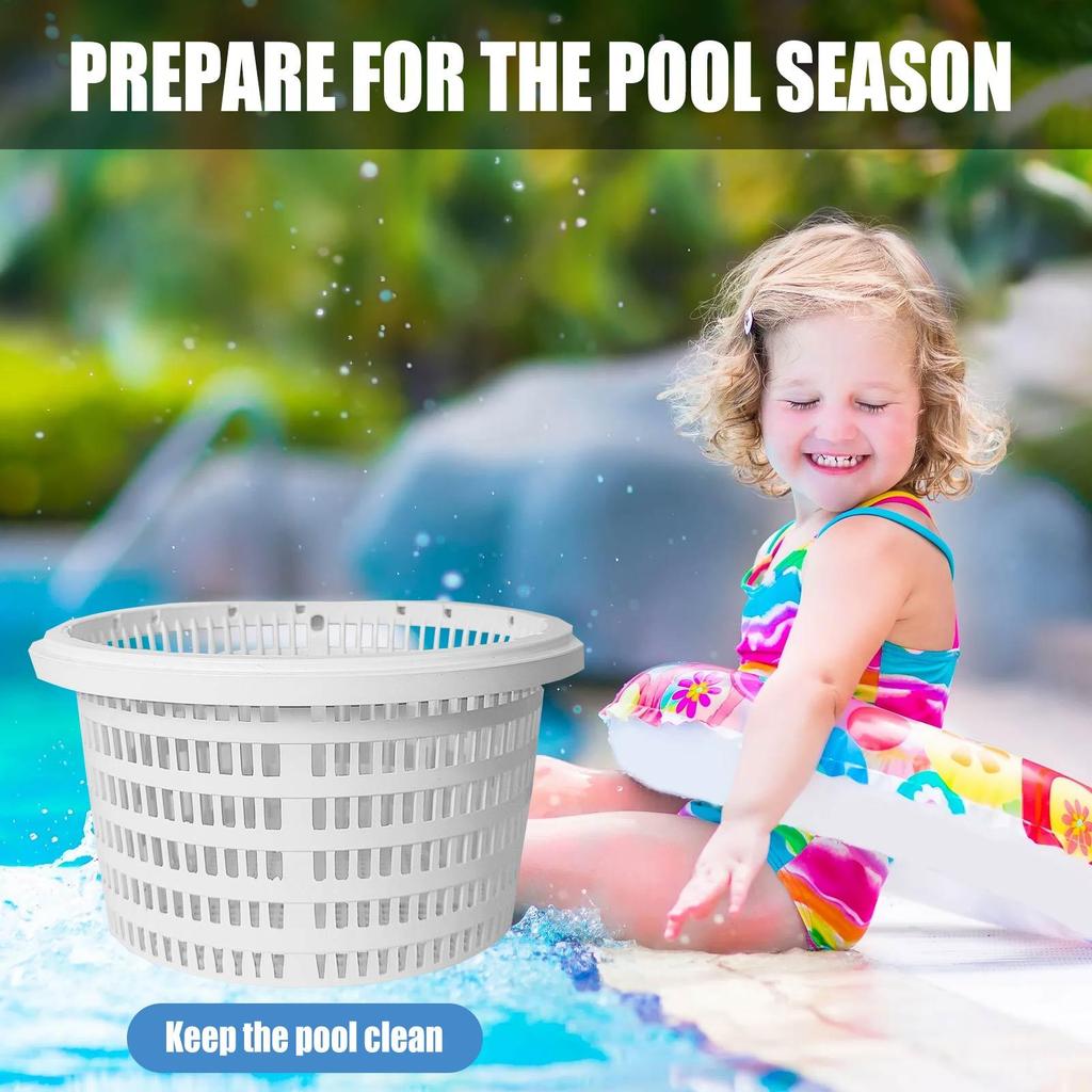Swimming Pool Skimmer Basket Portable Swimming Pool Replacement Baskets Aboveground Pool Filter Basket Cleaning Accessories
