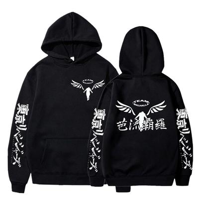 Gambar Valhalla Tokyo Revengres Anime Cosplay Jacken, lässiger und trendiger Kapuzenpullover mit Aufdruck