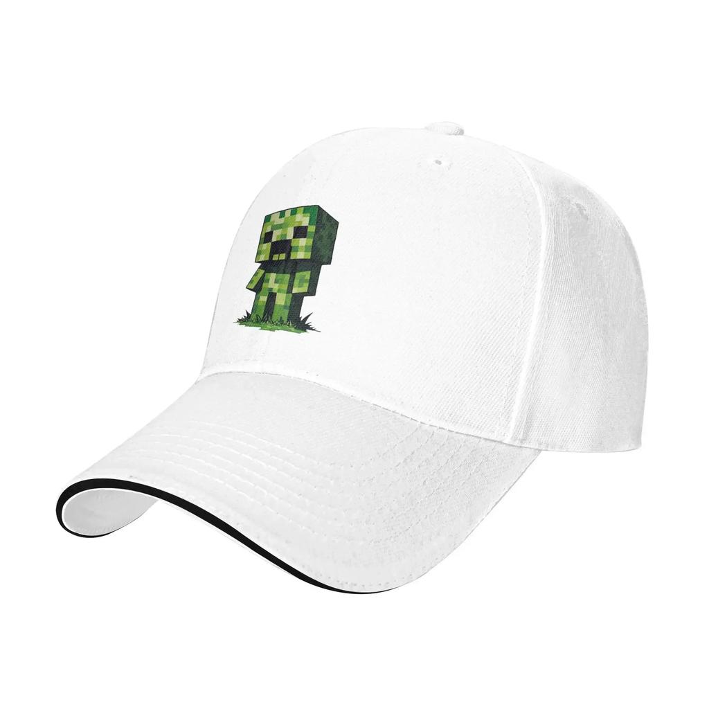 Adorable Mine Camping Baseball Caps  Mens  Adult Male Beach Coquette Hat Peaked Cap