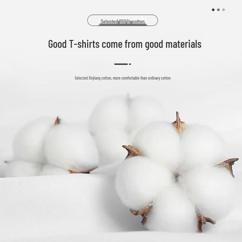 Nanjiren Men's Pure Cotton Loose Fit Long Sleeve T-Shirt
