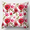 Fresh Style Pillowcase 45cmX45cm Square Sofa Pillow Cover Pretty Flowers Cushion