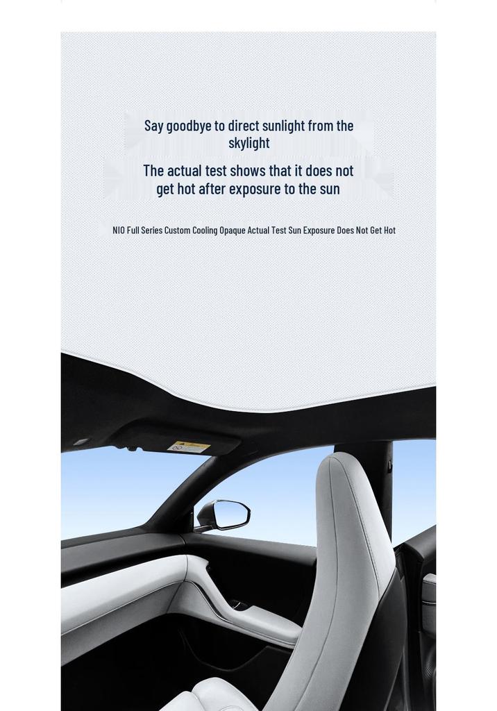 Nio & Lixiang Models Electrostatic Sunroof Shade for EC6, EC7, ES6, ES7, ET5, ET7, L60