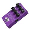 Digital Delay Pedal with 9 Effects Knob Control Guitar Pedal 6.35mm Input Output Metal Case DC9V Type C Power Supply