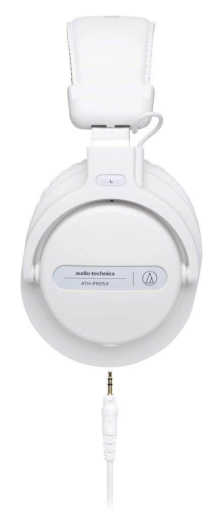 Audio-technica DJ Headphones, White, ATH-PRO5X WH