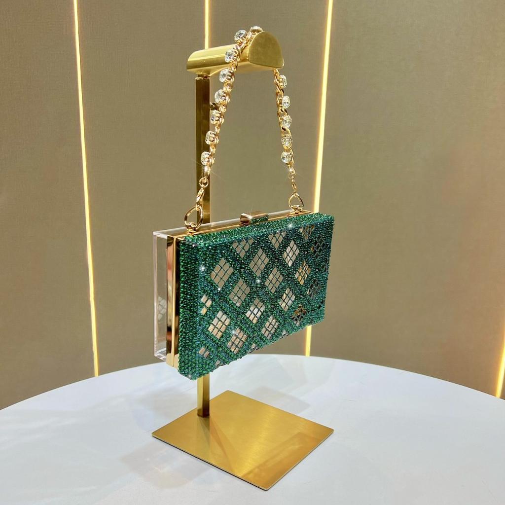 Handbag with An Elegant Style, Hand-held Bag, Chain Shoulder Bag, Evening Bag, Transparent Crossbody Bag for Women